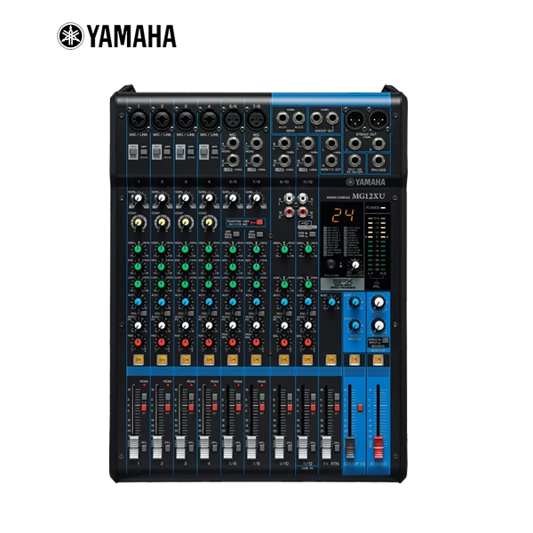 YAMAHA-MG12XU 12路帶效果器模擬調(diào)音臺(tái)
